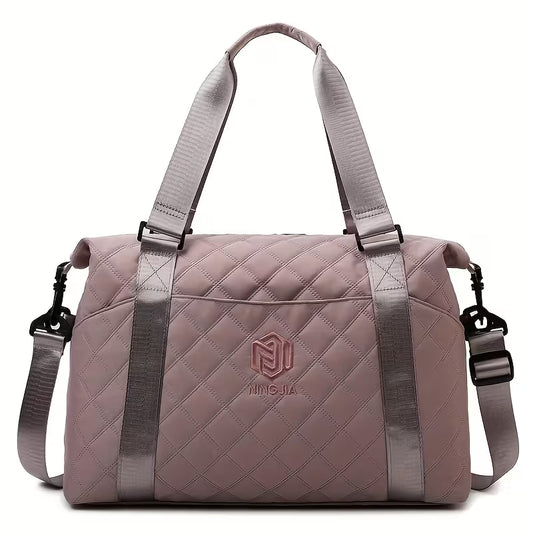 Quilted Travel Duffel Bag