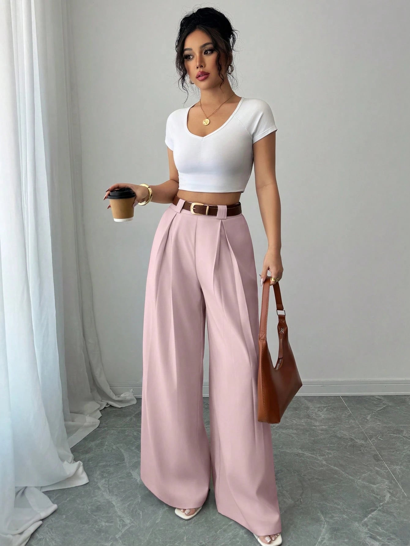 High Waist Vintage Culottes