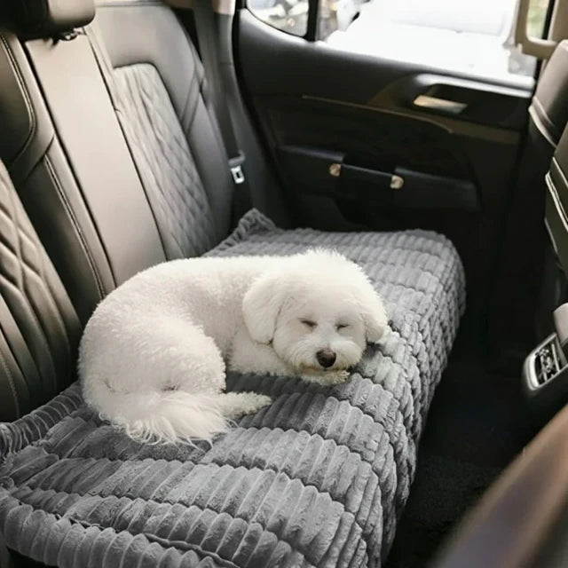Plush Quilted Non-Slip Pet Sofa Protector Cover