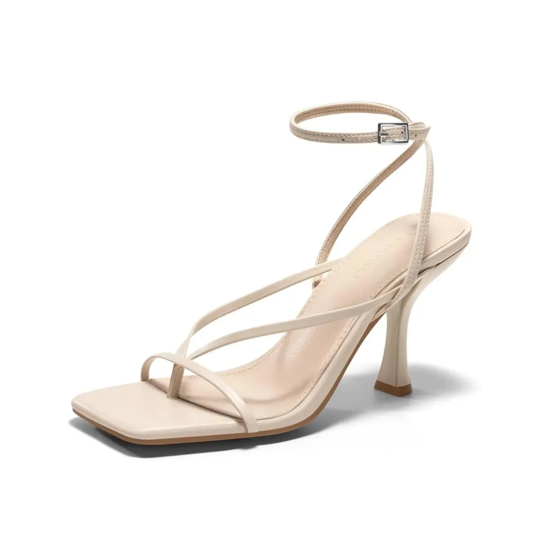 Women's Strappy Kitten Heel Sandals