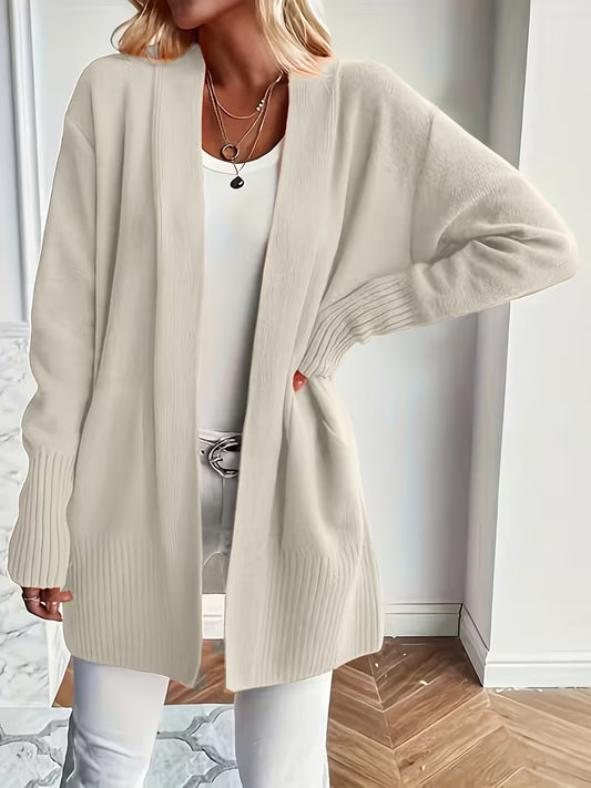 Women’s V-Neck Long Cardigan