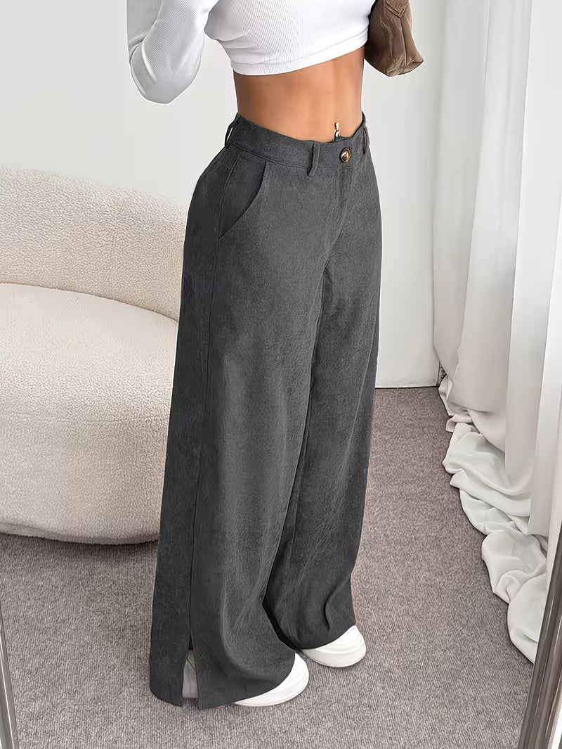 Women’s Elegant Straight-Leg Pants