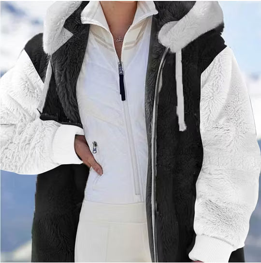 Women's Fleece Hooded Jacket