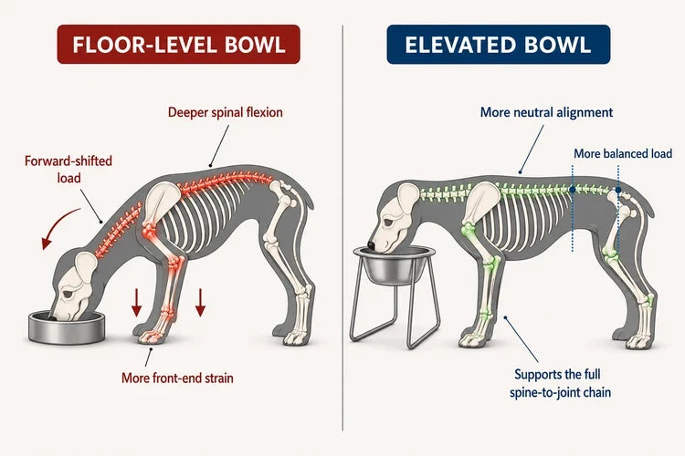 Elevated Dog Bowl Stand
