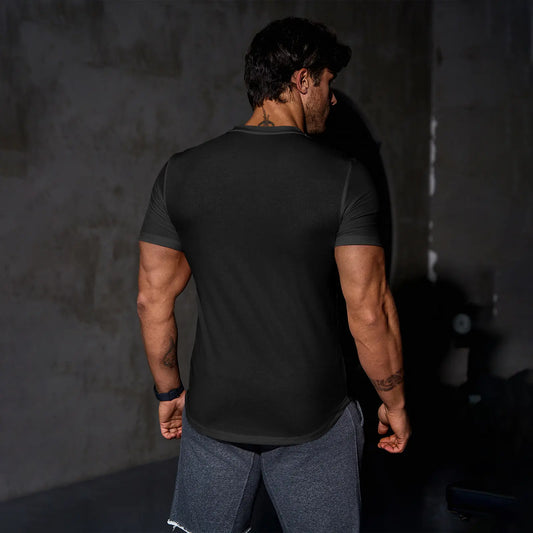 Men's Slim Fit V-Neck Performance T-Shirt