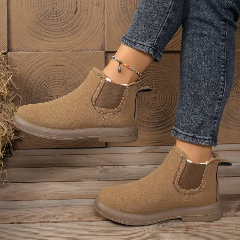Women’s Fleece-Lined Winter Ankle Boots