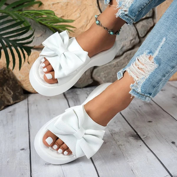Women’s Bow Detail Platform Sandals