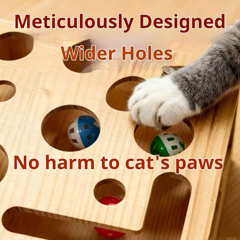 Interactive Cat Nail Grinder & Scratcher