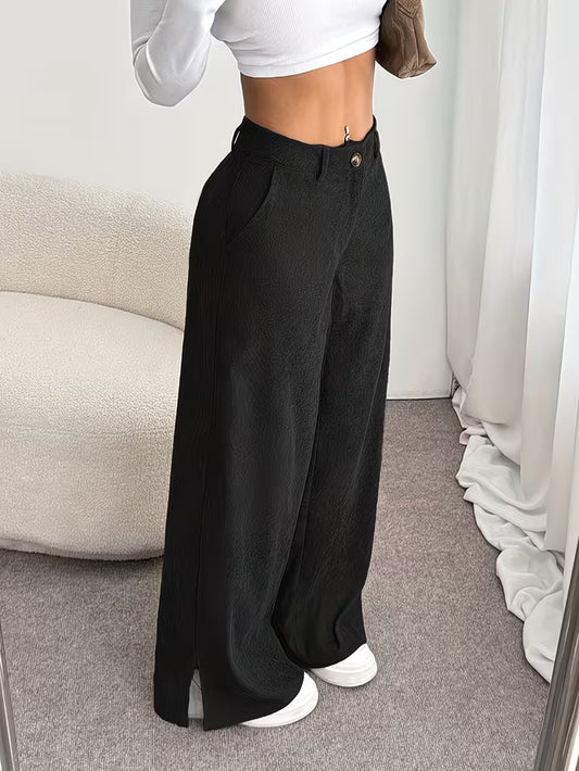 Women’s Elegant Straight-Leg Pants