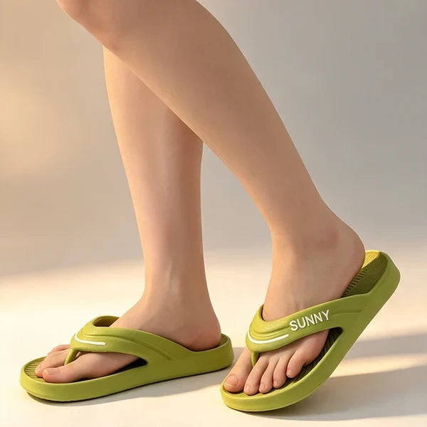 Unisex Casual Toe-Post Flip-Flops