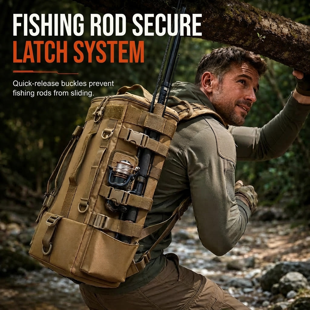 Men's Multi-Compartment Utility Backpack