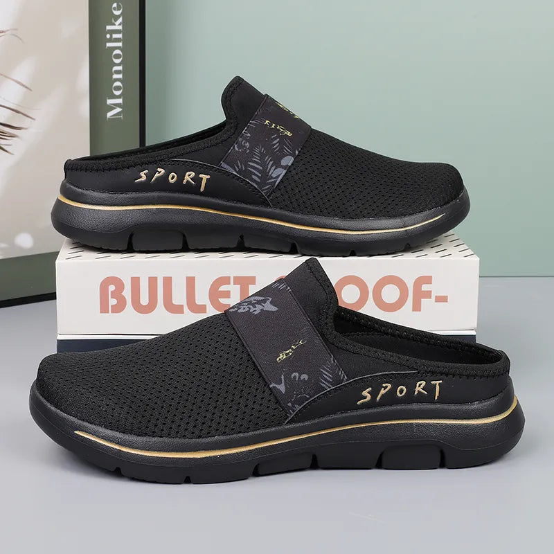 Men’s Breathable Comfort Support Slip On Slippers
