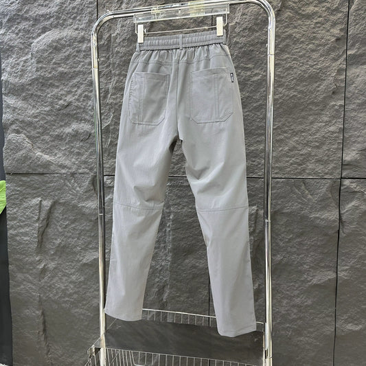 Men's Drawstring Multi-Pocket Cargo Pants
