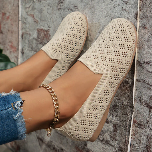 Women's Knit Slip-On Flats