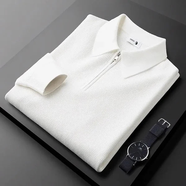 Men’s Quarter-Zip Polo Shirt
