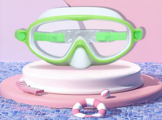 Kids HD Waterproof Anti-Fog Swim Goggles