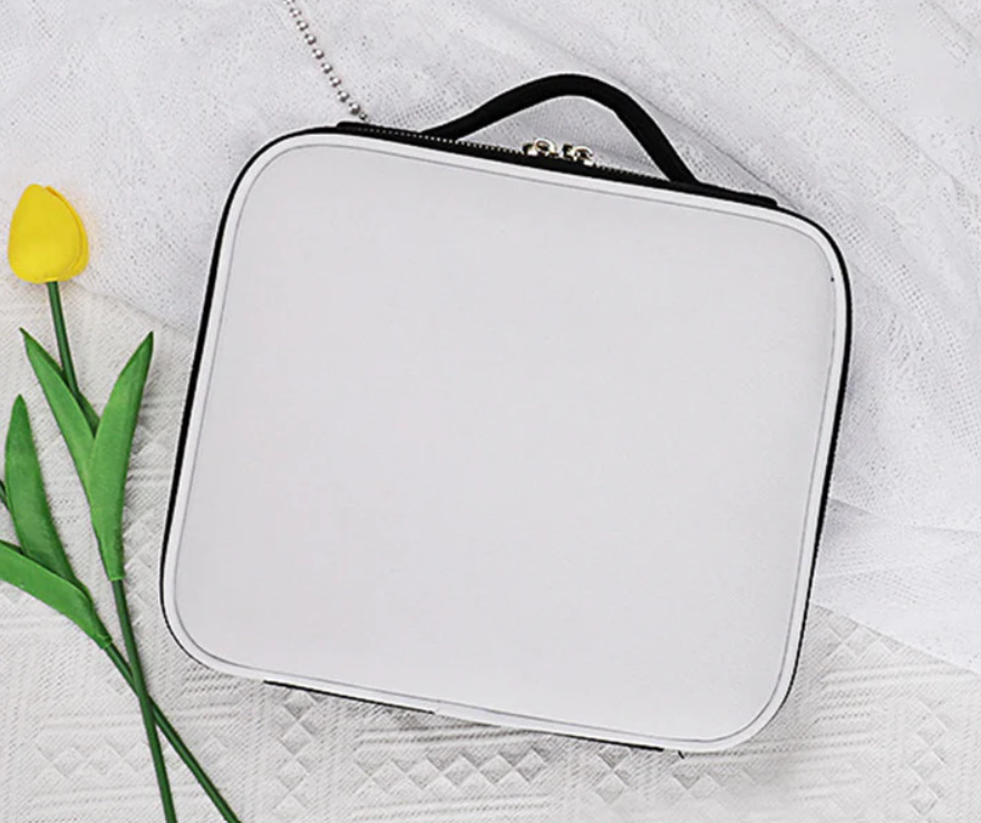 Portable LED Mirror Makeup Case