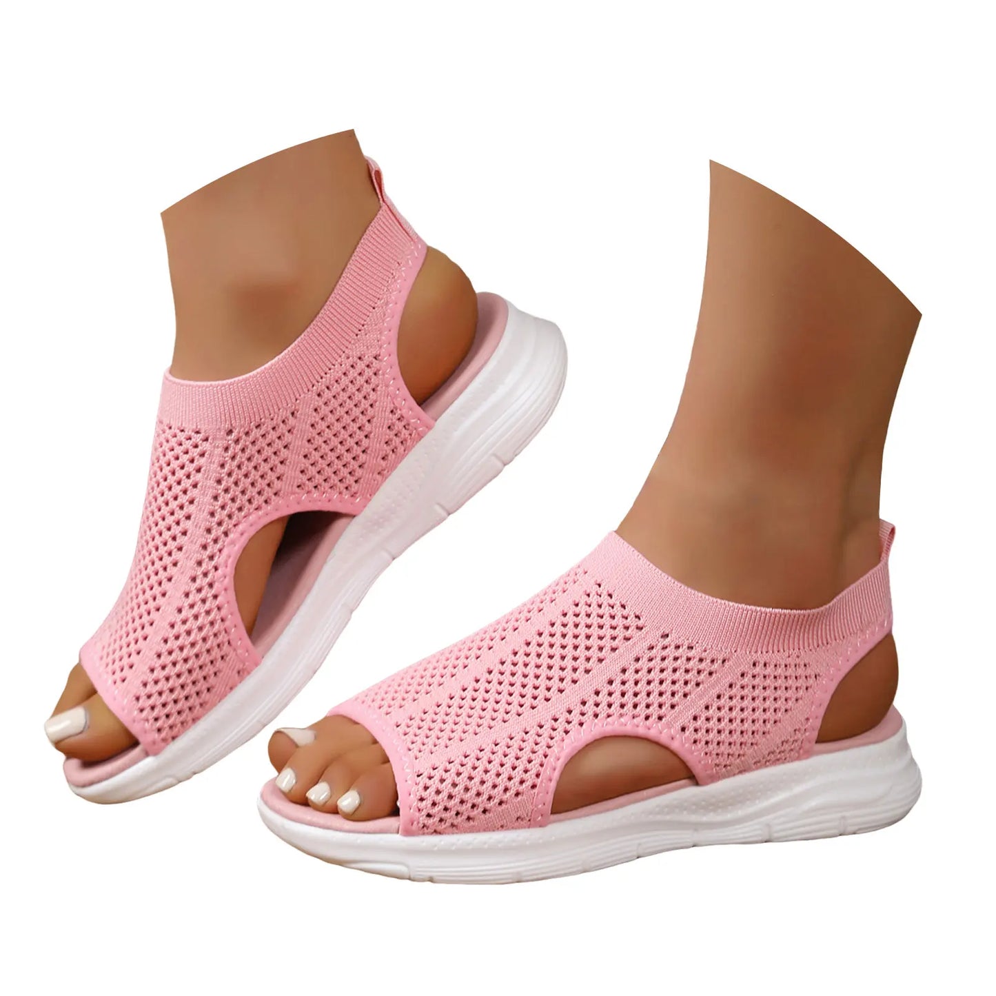 Women’s Breathable Knit Comfort Sandals