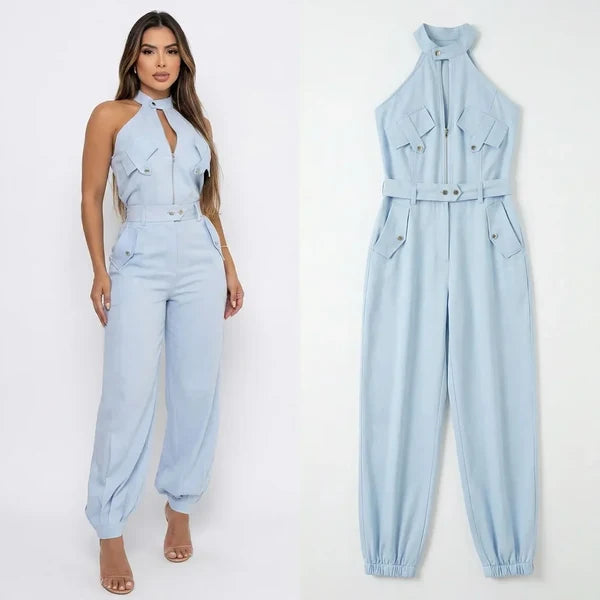 Women’s Cargo Jumpsuit