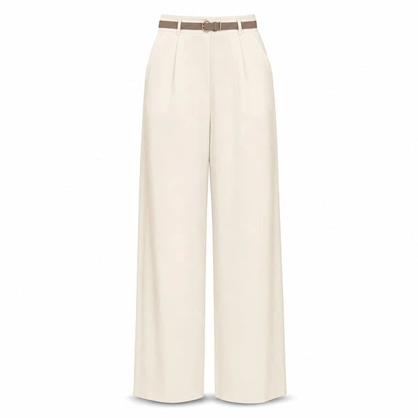Women's High-Waisted Wide-Leg Pants