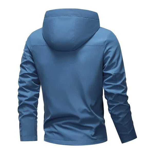 Men’s Drawstring Hooded Jacket