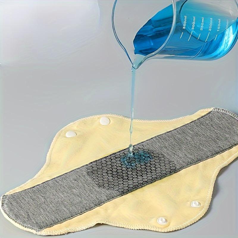 Reusable Leak-Proof Washable Incontinence Pads 8-Pack