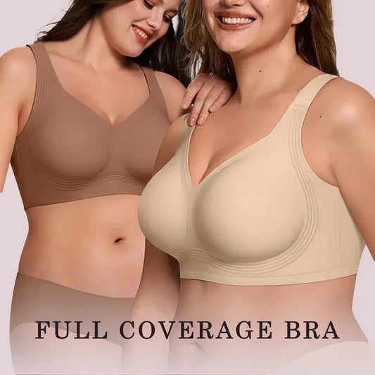 5-Pack Women's Wireless Jelly Bra Full Coverage Everyday Lounge Bra