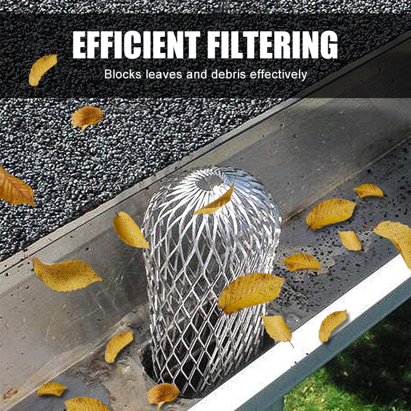 Gutter Downspout Mesh Guard