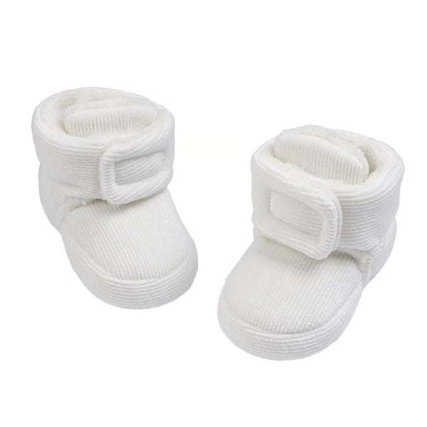 Baby Fleece Booties with Soft Soles