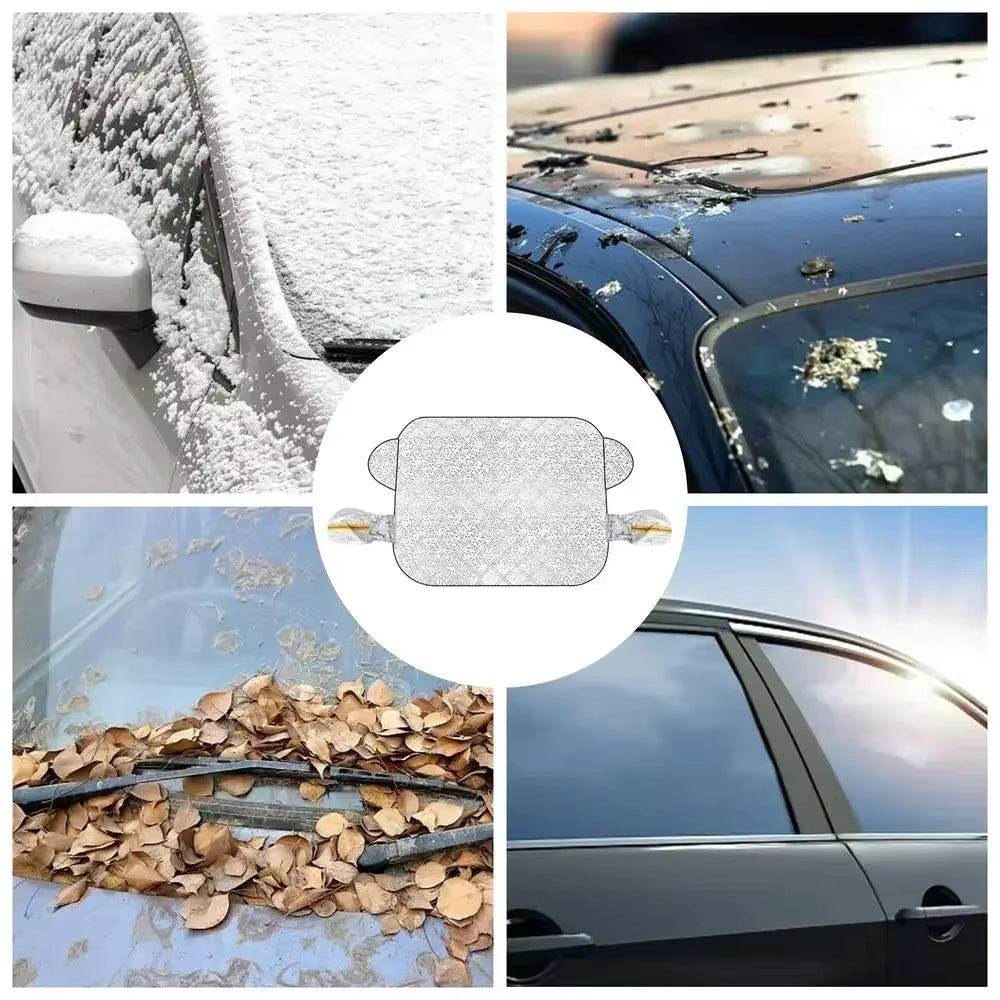 Car Windshield Cover With Suction Cups