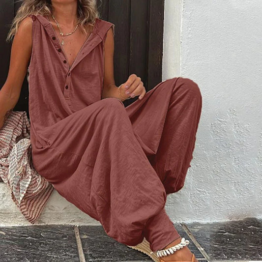 Women's Sleeveless Jumpsuit
