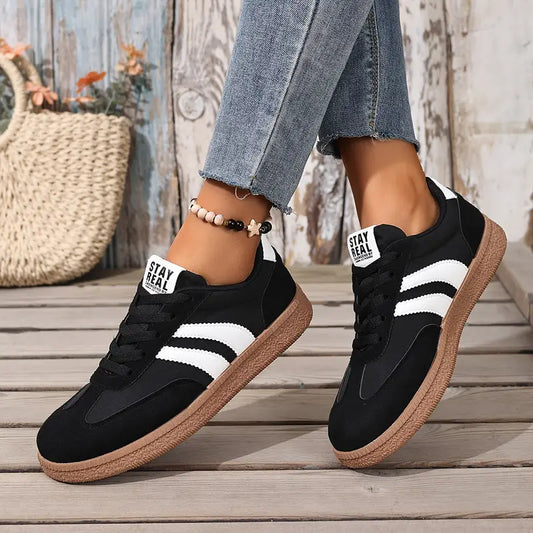 Women’s Retro Comfort Lace-Up Sneakers