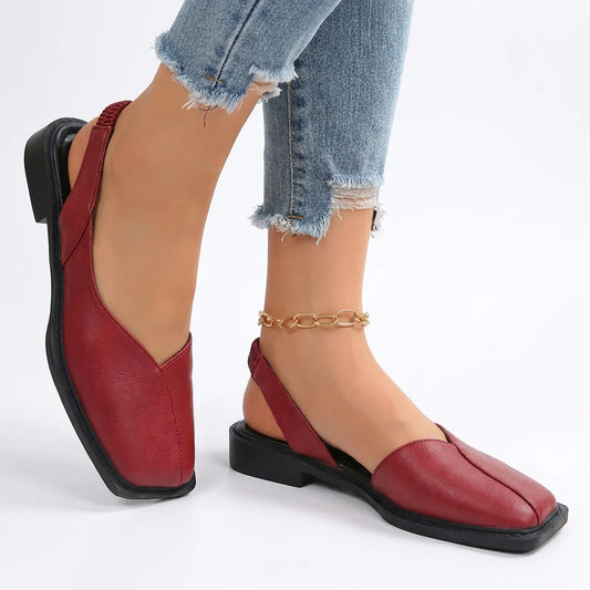 Slingback Flat Shoes