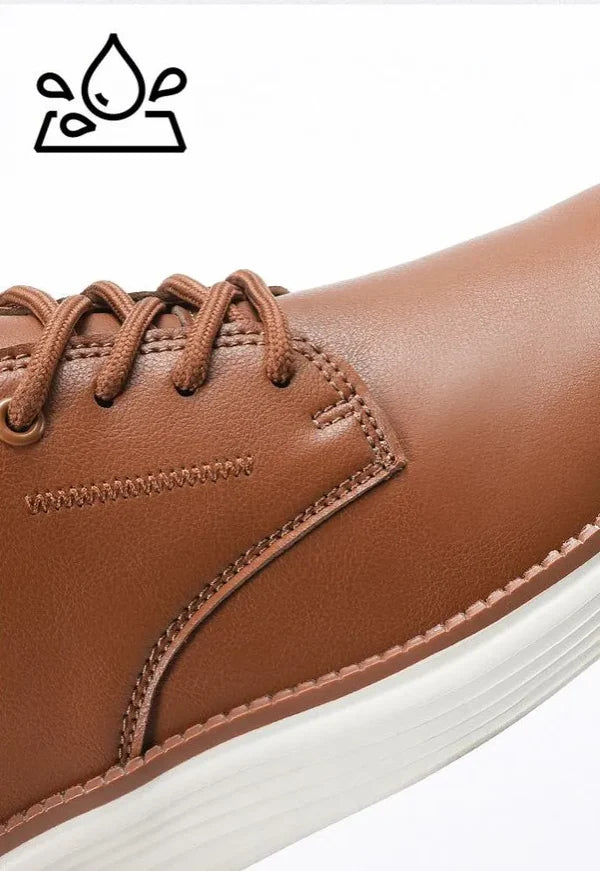 Men’s Brogue Lace-Up Sneakers