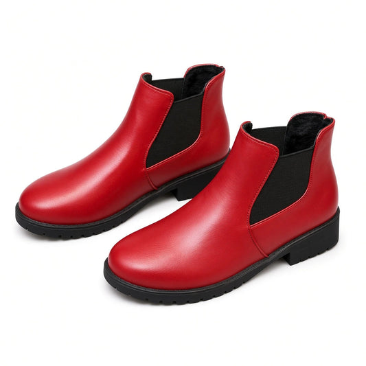 Women's Chelsea Ankle Boots with Lug Sole