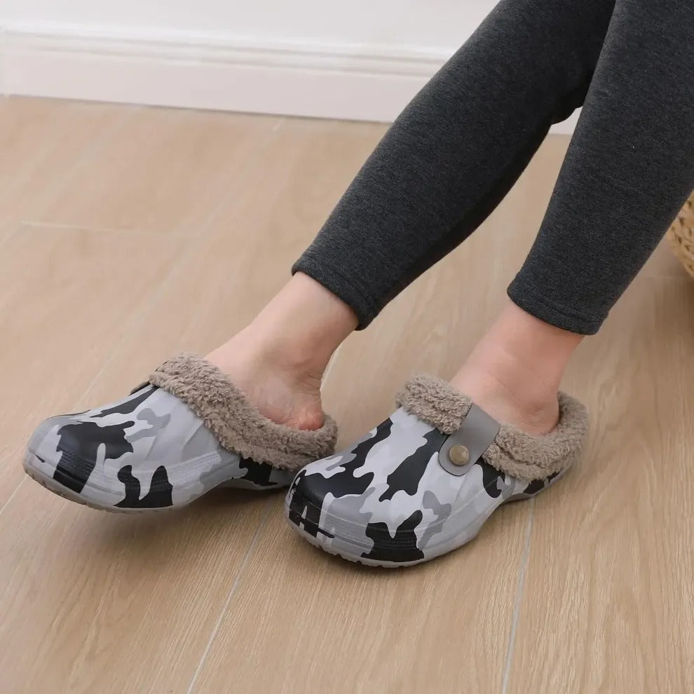 Women's Clogs with Plush Lining