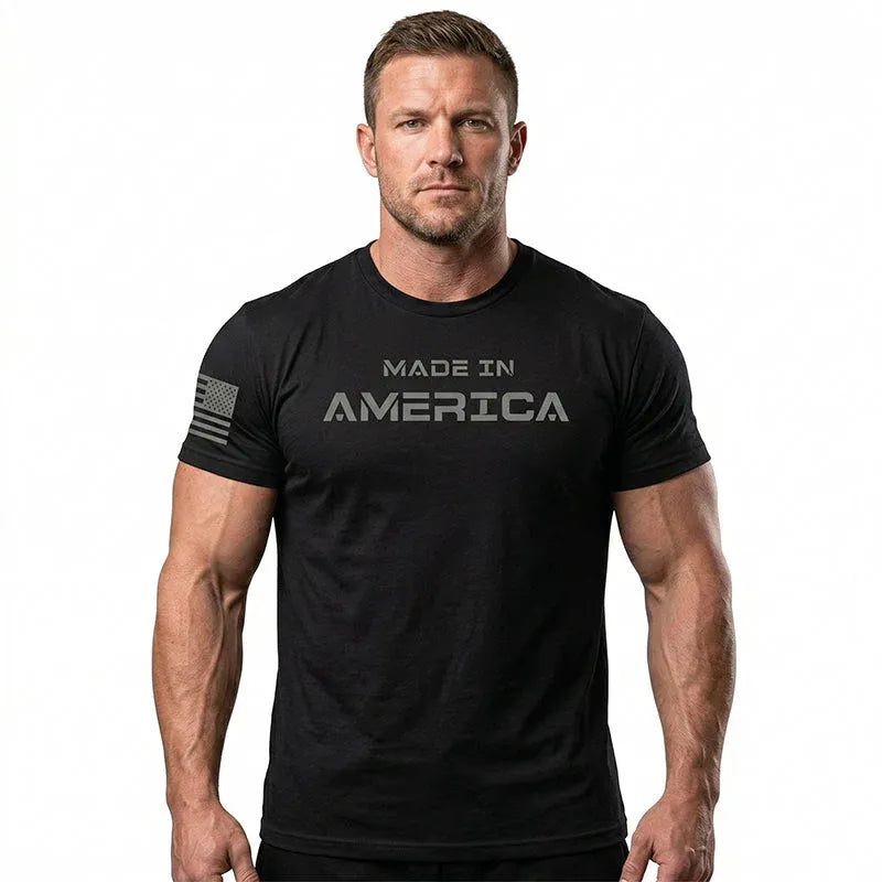 Men’s America Graphic Crew Neck Tee