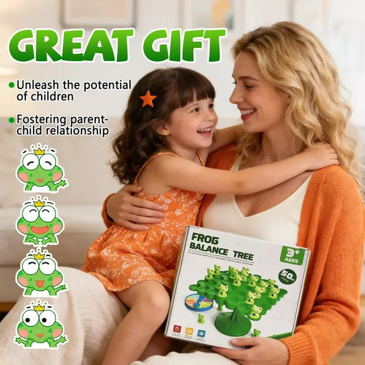 Frog Balance Tree Game for Kids & Family Fun
