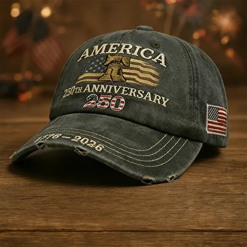 United States 250th Anniversary Vintage Baseball Cap