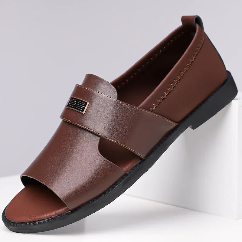Men’s Open-Toe Slip-On Sandals