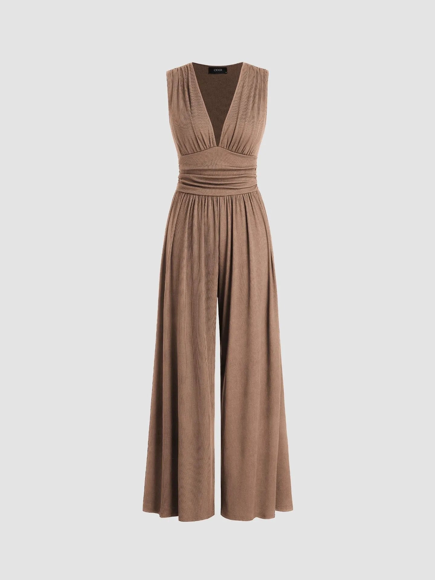 Women’s Sleeveless Wide-Leg Jumpsuit