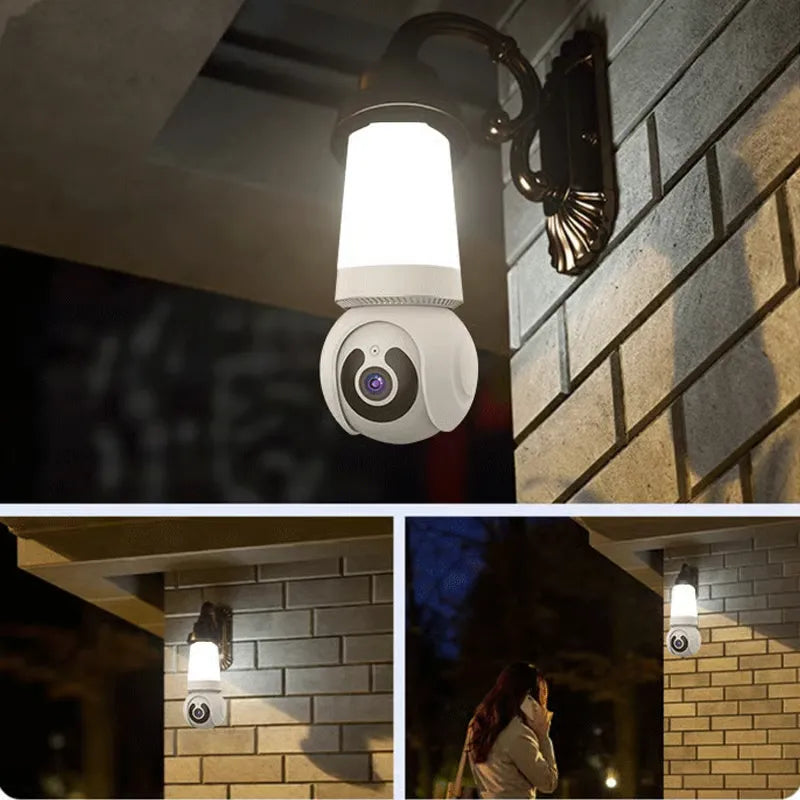 Smart Light Bulb Security Camera