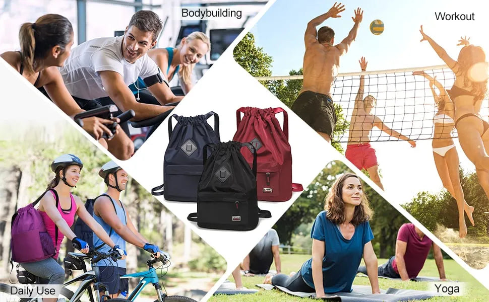 Large-Capacity Drawstring Backpack
