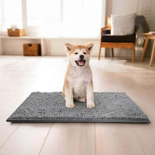Ultra-Absorbent Plush Pet Mat
