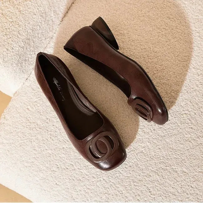 Women’s Buckle Accent Comfort Flats