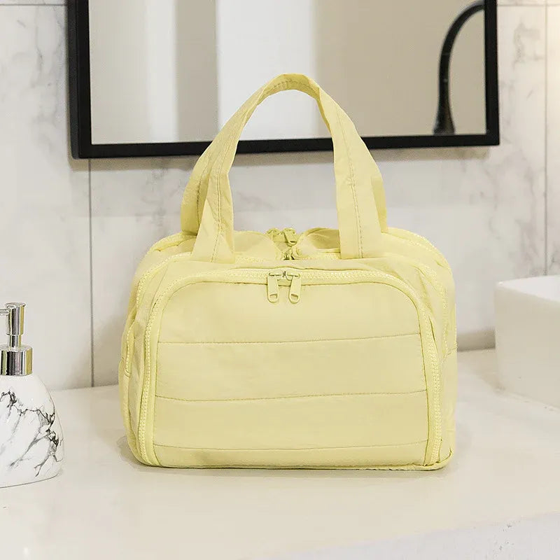 Women’s Puffy Travel Toiletry Organizer Bag