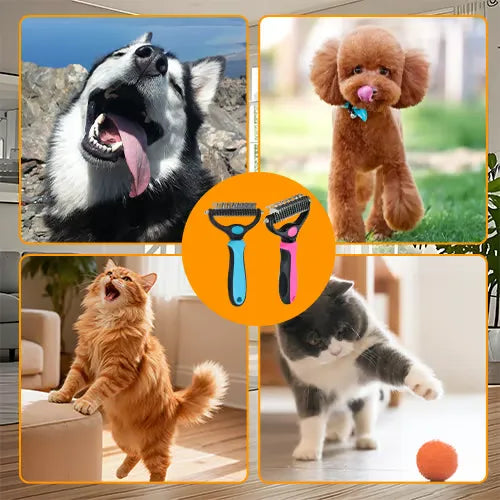 Pet Grooming Deshedding Brush
