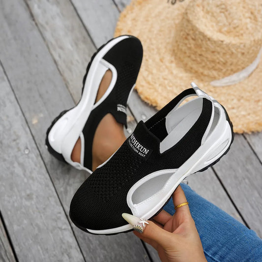 Women’s Slip-On Mesh Walking Sneakers