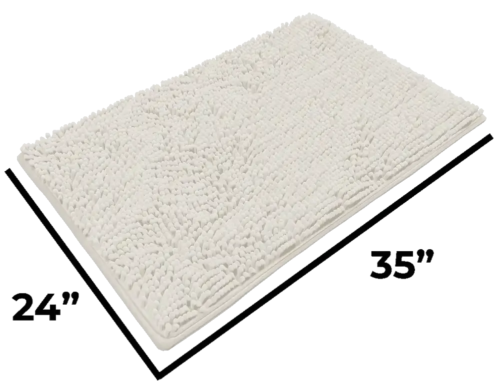 Ultra-Absorbent Plush Pet Mat