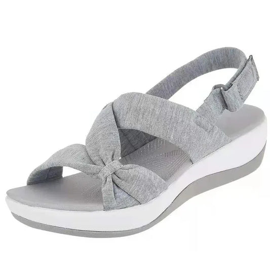 Women’s Knotted Wedge Comfort Sandals